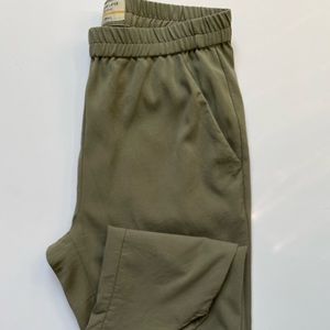 Re-Spun Allison Pant in Dusty Olive (gently worn)